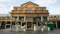 Gedung ini berlokasi di kota London, Inggris, dan memiliki panjang sekitar 40 kaki. Istimewa/Coventgarden.