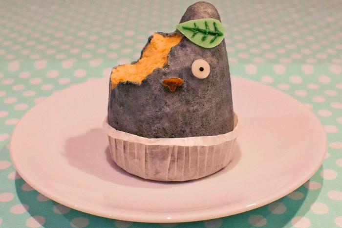 Cake pop berbentuk Toroto ini bentuknya lucu. Teksturnya lembut dan rasanya manis enak. Foto: Istimewa