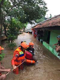 Banjir Jakarta, Basarnas: Banyak Warga yang Tak Mau Dievakuasi