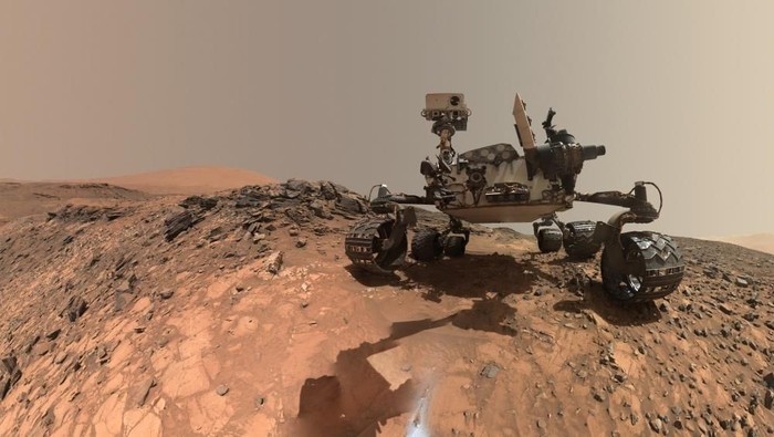 Robot Curiosity di Mars. Foto: NASA Robot Curiosity di Mars. Foto: NASA