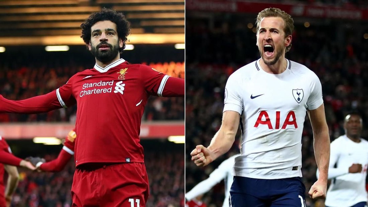 Harry Kane menantang Mohamed Salah untuk menjaga konsistensinya musim depan. Foto: (Olahan Clive Brunskill/Getty Images)