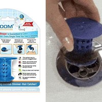 Rambut rontak yang menyangkut di filter air kamar mandi memang sering menyusahkan untuk dibersihkan. Dengan Tubshroom, membersihkan kamar mandi akan lebih mudah. Item ini dijual seharga Rp 160 ribuan. Foto: Amazon