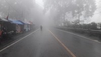Ada sekitar 5 titik longsor yang berada di jalur Puncak Bogor. (Foto: Farhan-detikcom)