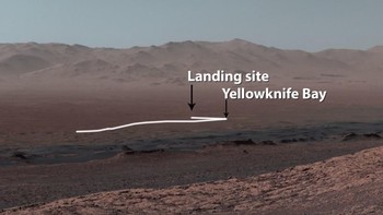 Hal tersebut dilakukannya dengan menjelajahi Mars mulai dari titik pendaratannya. Foto: NASA