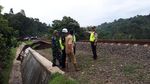 Potret Longsor di Bogor yang Hampir Menyentuh Rel Kereta