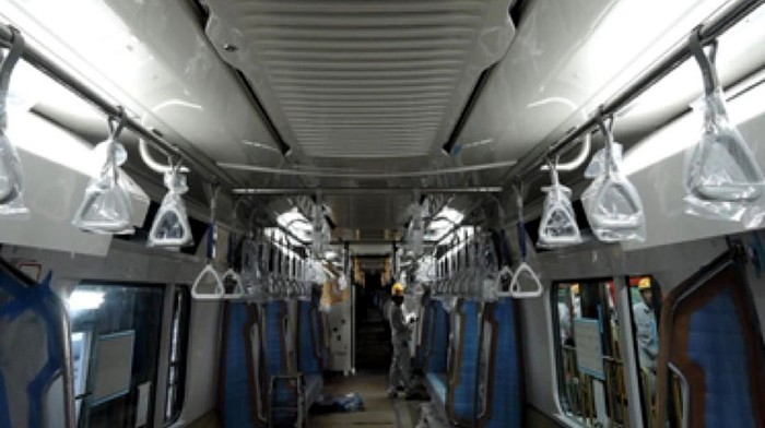 Penampakan Kereta MRT Jakarta yang Tak Lagi Mirip Jangkrik - Foto 4