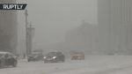 Foto: Salju Putihkan Moskow, Pecahkan Rekor dalam 61 Tahun