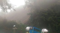 Polisi juga menutup total akses ke atas, kecuali kendaraan yang mau turun dari Puncak ke Jakarta atau dari Puncak ke Cianjur.  (Foto: dok. Istimewa)