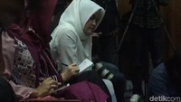 Saksi yang hadir sidang kakak Andi Narogong, Dedi Priyono, Building manager menara Imperium, Rabin Iman Sutejo dan Dirut PT Inti Anugerah Kapitalindo Hariansyah.