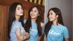 3 Artis Cantik Pemain Film Dilan 1990 Ini Juga Sahabatan di Dunia Nyata