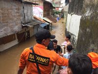 Banjir Jakarta, Basarnas: Banyak Warga yang Tak Mau Dievakuasi