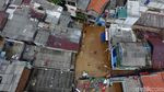Penampakan Banjir di Kebon Pala Dilihat dari Udara