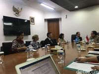 KT HAM PBB menemui Kepala Bappenas Bambang Brodjonegoro