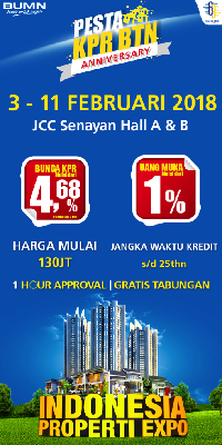 Pameran Indonesia Properti Expo ke-31 Kembali Digelar 