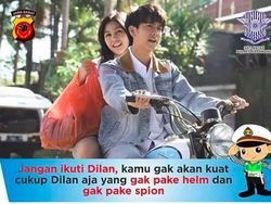 Deretan Meme Dilanku Malang Terkena Tilang