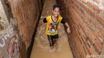 Potret Kampung Pulo yang Selalu Menjadi Langganan Banjir