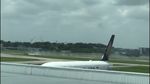 Detik-detik Black Eagles dari Korsel Terbakar di Singapore Airshow