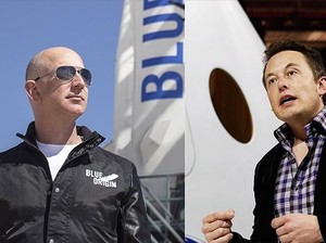Mau Terbangkan Roket Terkuat, Elon Musk Didoakan Jeff Bezos