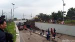 Melihat Kondisi Terkini Lokasi Longsor di Bandara Soetta