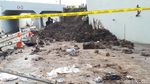 Melihat Kondisi Terkini Lokasi Longsor di Bandara Soetta