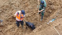 Anjing pelacak pun dikerahkan untuk melakukan pencarian. (Foto: Istimewa)