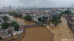 Potret Banjir Kampung Melayu dari Udara Pagi Tadi