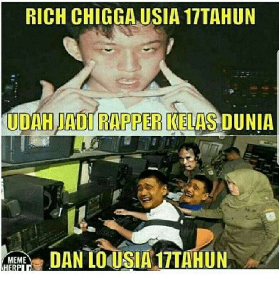 Makin Populer Rich Brian Jadi Korban Meme Netizen via hot.detik.com.