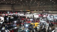 Tokyo Auto Salon 2018, diadakan Makuhari Messe di Prefektur Chiba pada 12 Januari sampai 14 Januari.  Jumlah pengunjung selama 3 hari adalah 310.904 orang. Foto: Response