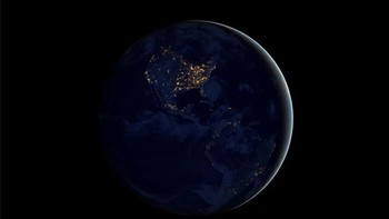Potret Amerika Utara dan Selatan ini diambil pada 2012 silam. (Foto: Space)