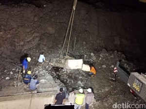 Dinding Jalur Kereta Bandara Dekat Longsor Soetta akan Diperkuat