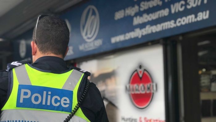 Polisi Temukan 37 Senjata yang Dicuri di Melbourne