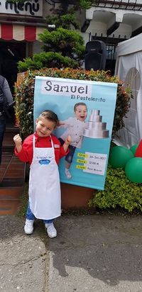 Ini Dia Samuel, Bocah Berusia 6 Tahun yang Pandai Menghias Kue