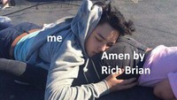 Bahkan netizen begitu nyaman dengan ‘Amen’. Foto: Istimewa
