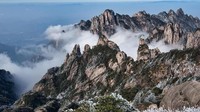 Pemandangan ini bisa kamu temukan di Gunung Huangsan yang berada di Taman Nasional Huangshan, di Provinsi Anhui, China bagian (Dave Stamboulis/CNN Travel) timur.