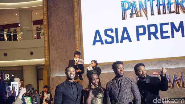 Keseruan Premier Black Panther di Seoul Keseruan Premier Black Panther di Seoul