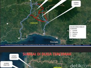 KLHK Cek ke Lokasi Diduga Terpapar Merkuri di Sukabumi Hari Ini