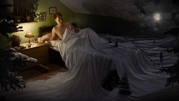 Sejak itulah dia gemar memanipulasi foto. Foto: istimewa/erikjohansson