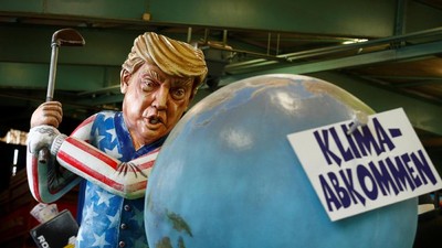 Saat Trump hingga Kim Jong Un Berubah Jadi Karikatur