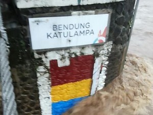 Katulampa Siaga II, Wilayah di Jakarta Diminta Antisipasi Banjir