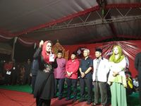 Safari Politik Puti di Trenggalek, Temui Kiai hingga Massa PDIP