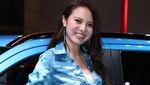 Yang Bening di Tokyo Auto Salon
