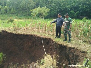 BPBD Catat Ada 11 Lubang Misterius yang Muncul di Gunungkidul