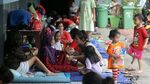Begini Kondisi Pengungsi Korban Banjir di SMP 26