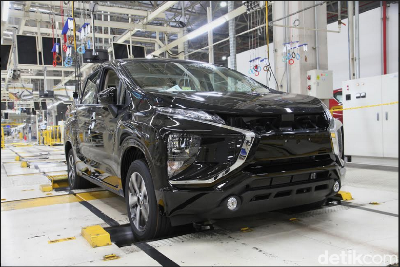 Pabrik Mitsubishi Xpander. Foto: Mitsubishi Pabrik Mitsubishi Xpander. Foto: Mitsubishi