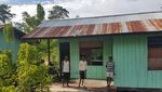 Foto: Begini Kampung di Asmat yang Bersahabat Gulita Tanpa Listrik