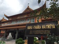 Maha Vihara Maitreya di Medan (Jefris/detikTravel)