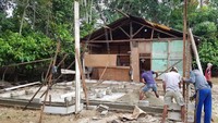 Program Padat Karya Cash BSPS di Provinsi Sumatera Barat akan dilaksanakan secara tersebar di 12 Kabupaten/Kota dan 169 nagari. Ristyan/Kementerian PUPR.