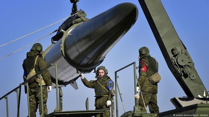 Rusia Siagakan Rudal Berkemampuan Nuklir di Kaliningrad