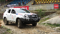 Kenyamanannya? Menurut yang detikOto rasakan suspensi di SUV milik Isuzu ini sangat baik.  Foto: Ruly Kurniawan