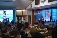 (Wapres Jusuf Kalla saat sesi motivasi dan apsirasi di acara RNPK 2018/Foto: detikcom)